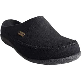 Haflinger Fletcher Slipper Black (Women's)