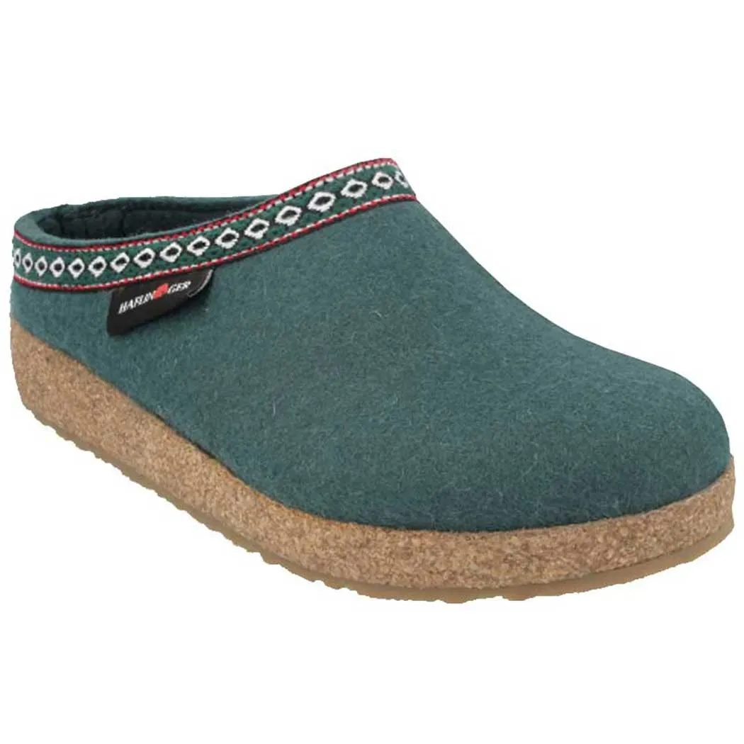 Haflinger GZ Clog Pine (Women's)