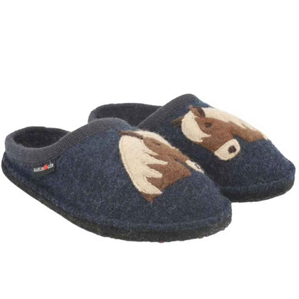 Haflinger Poni Slipper Captians Blue (Women's)