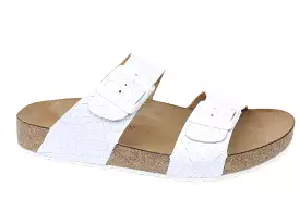 Haflinger Sandals Andrea White Intreccio