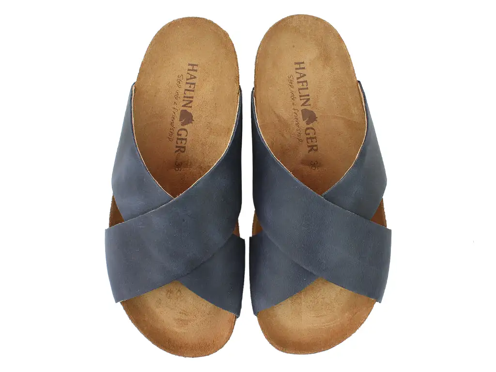 Haflinger Sandals Mio Marine