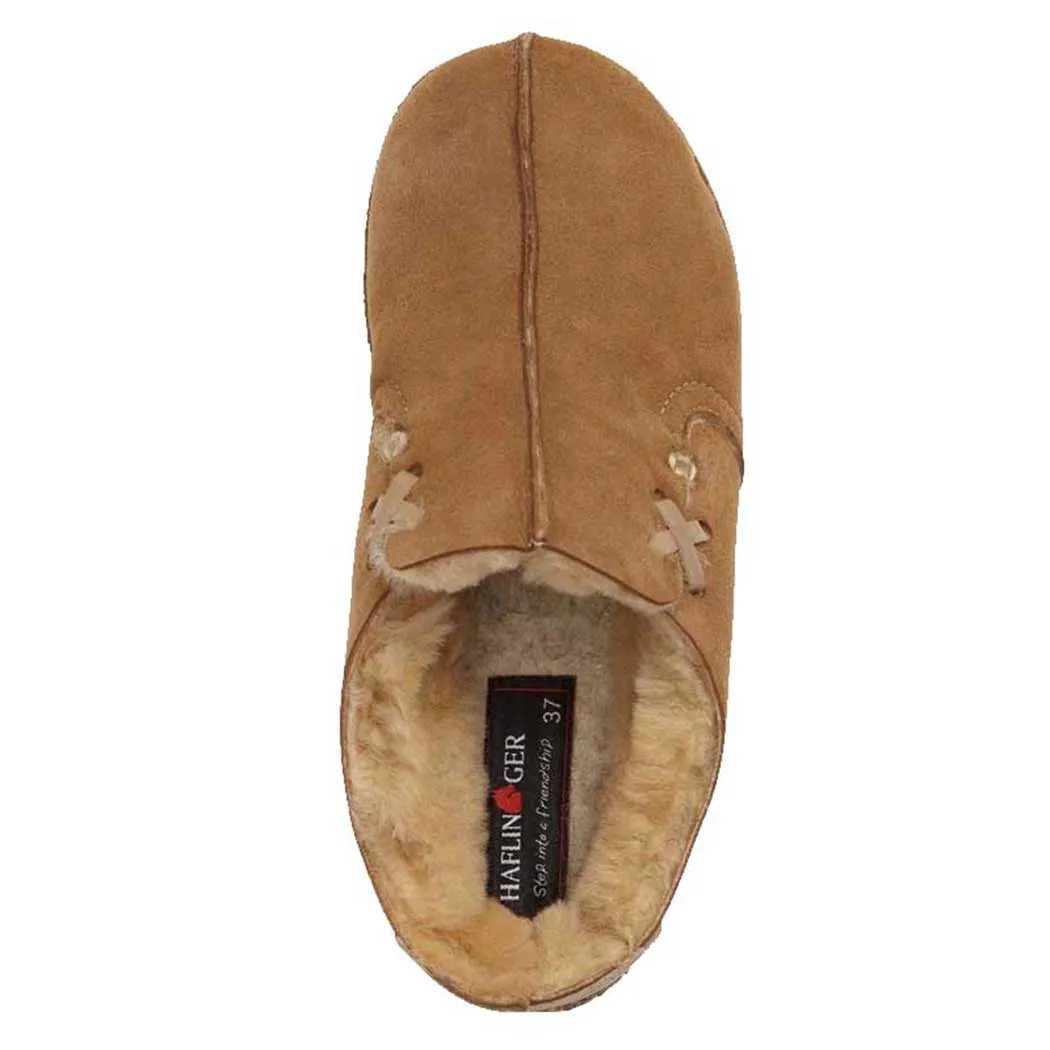 Haflinger Saskatchewan Slipper Beige (Women's)