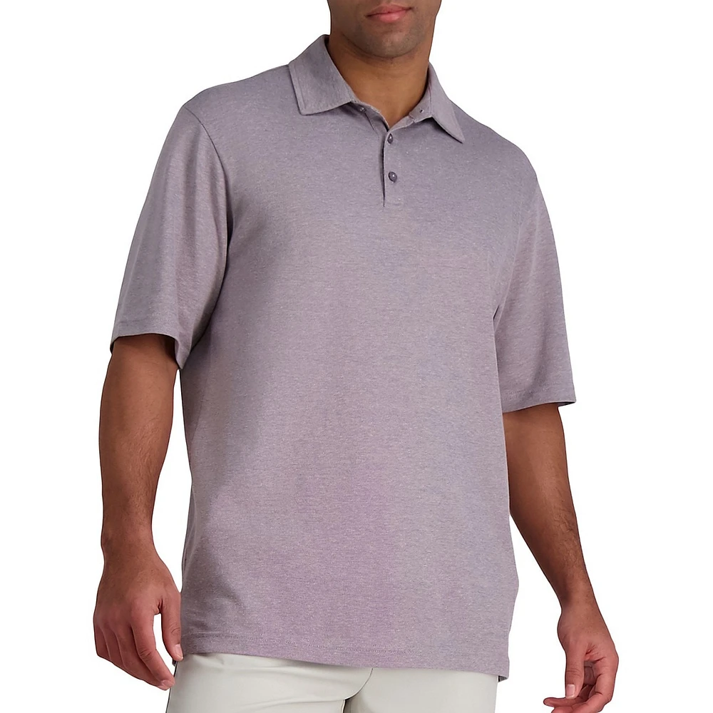 Haggar 2-Tone Polo Shirt