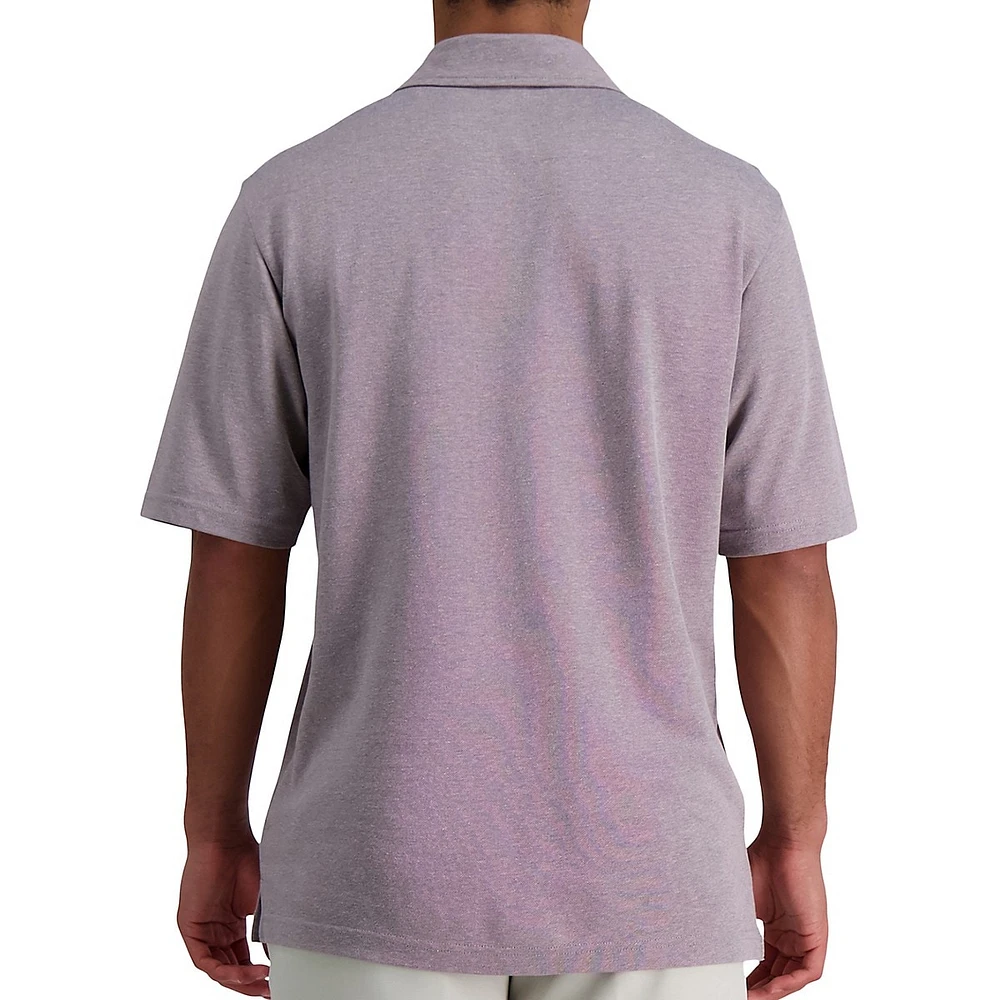 Haggar 2-Tone Polo Shirt