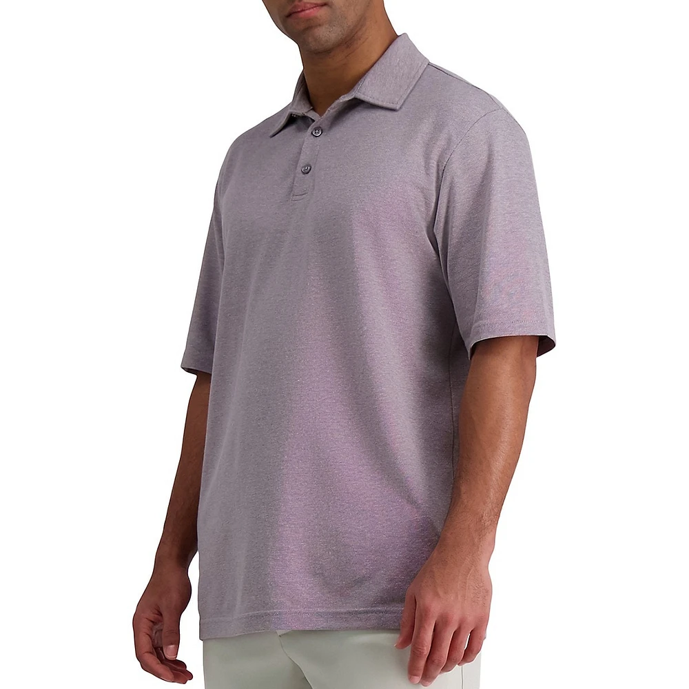 Haggar 2-Tone Polo Shirt