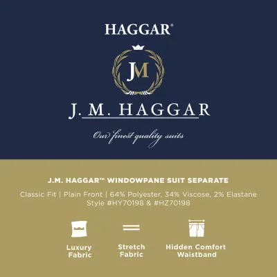 Haggar Mens Stretch Fabric Classic Fit Suit Jacket