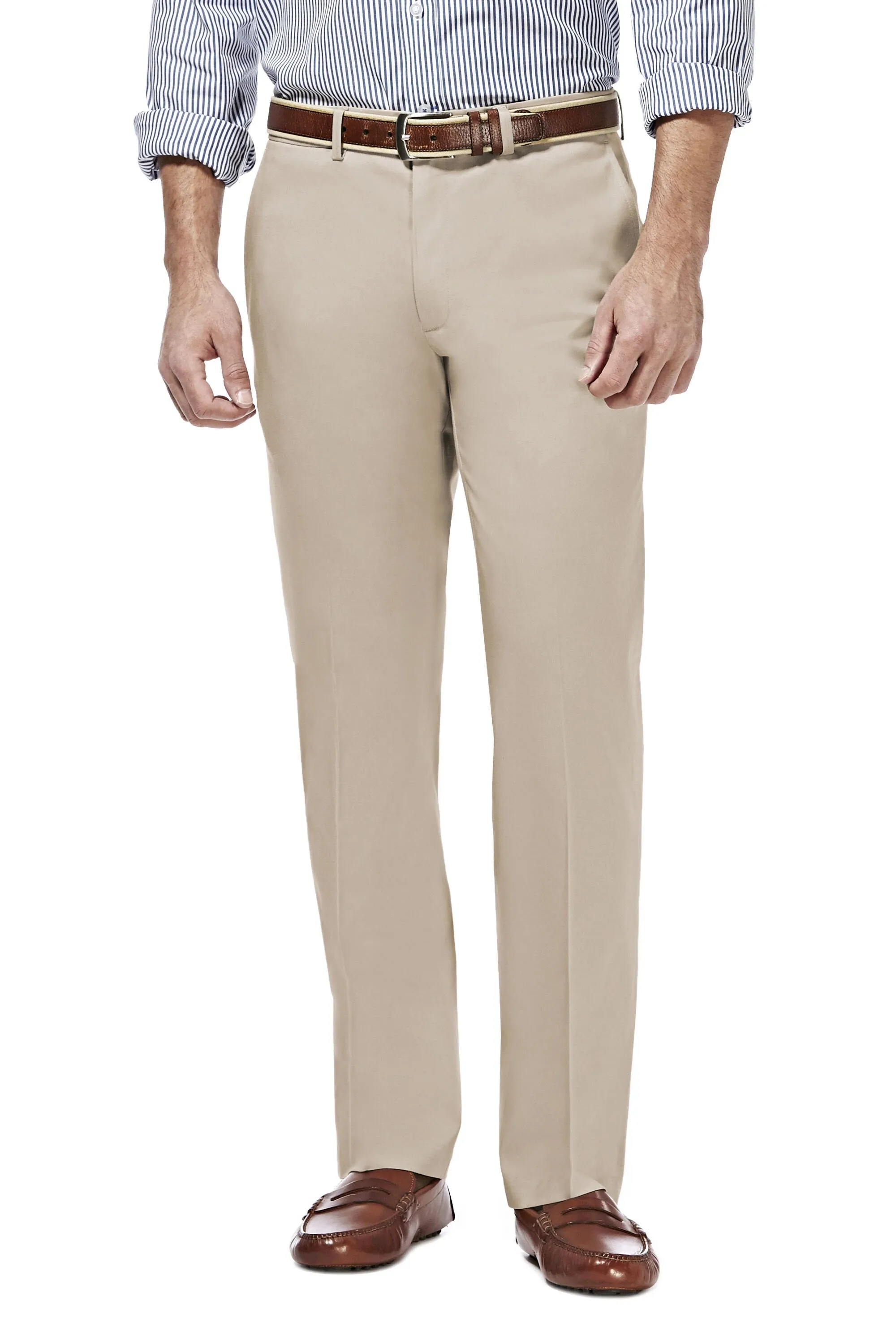 Haggar No Iron Flat Front Pants