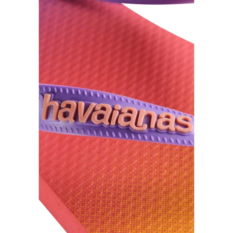 Havaianas 4137258  Top Fashion Fc Infradito Donna Arancio Viola