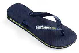 Havaianas Brasil Logo In Navy