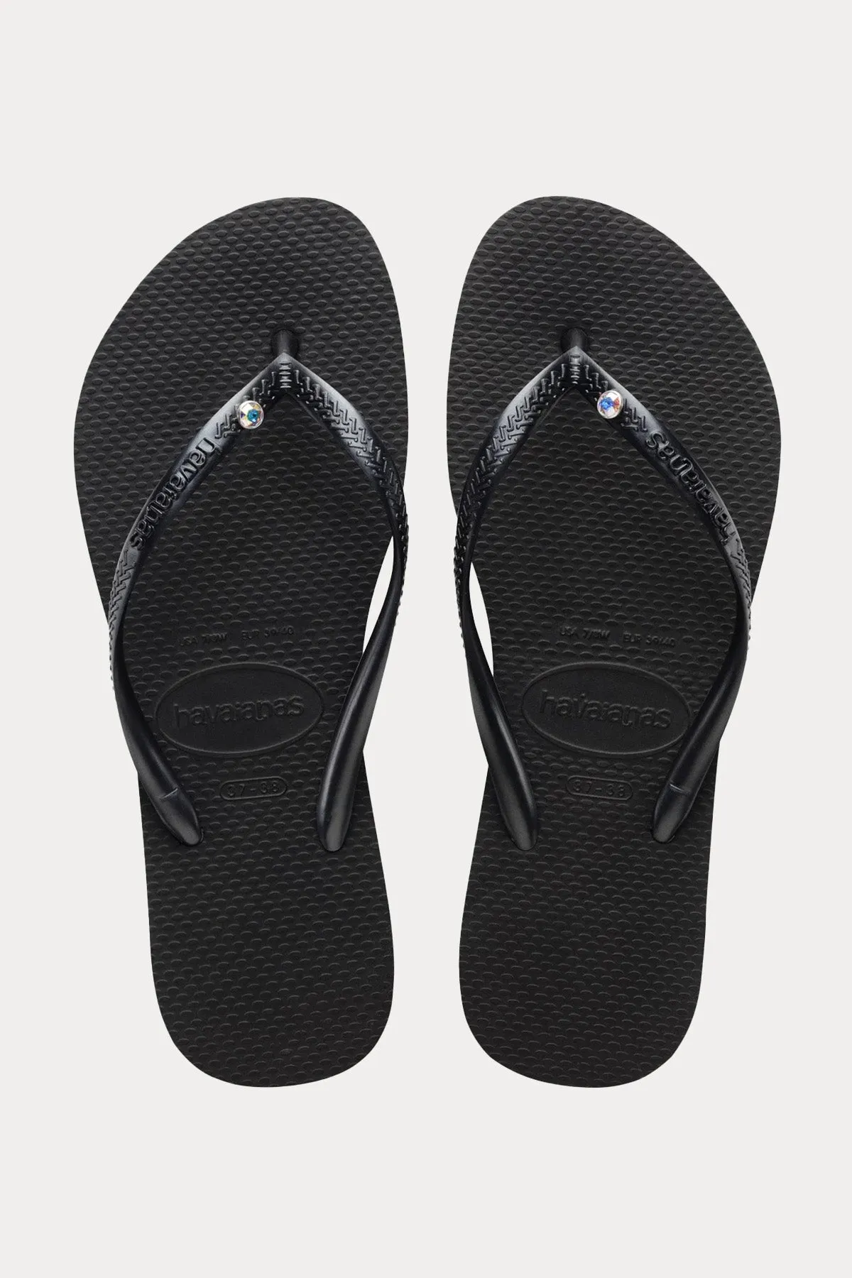 Havaianas Slim Crystal Swarovski Parmak Aras Terlik