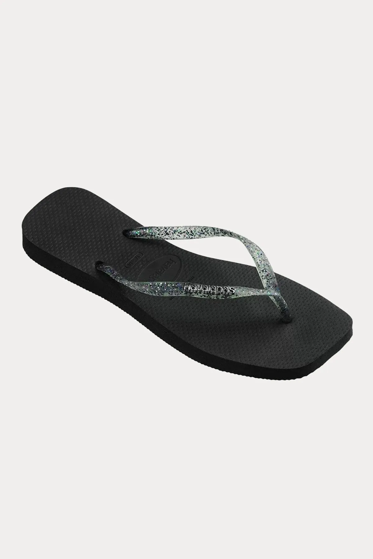 Havaianas Square Logo Metallic Küt Burun Parmak Aras Terlik