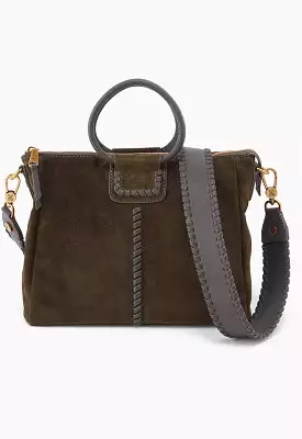 Hobo - Sheila Medium Satchel Herb Suede