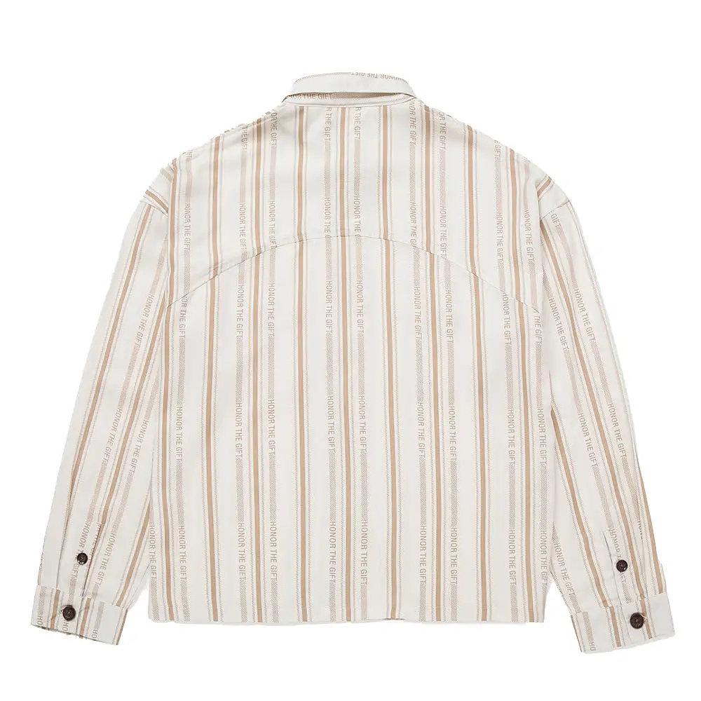 Honor The Gift Honor Stripe LS Woven Button Up