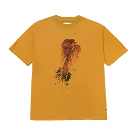 Honor The Gift  Leaf SS Tee - Mustard