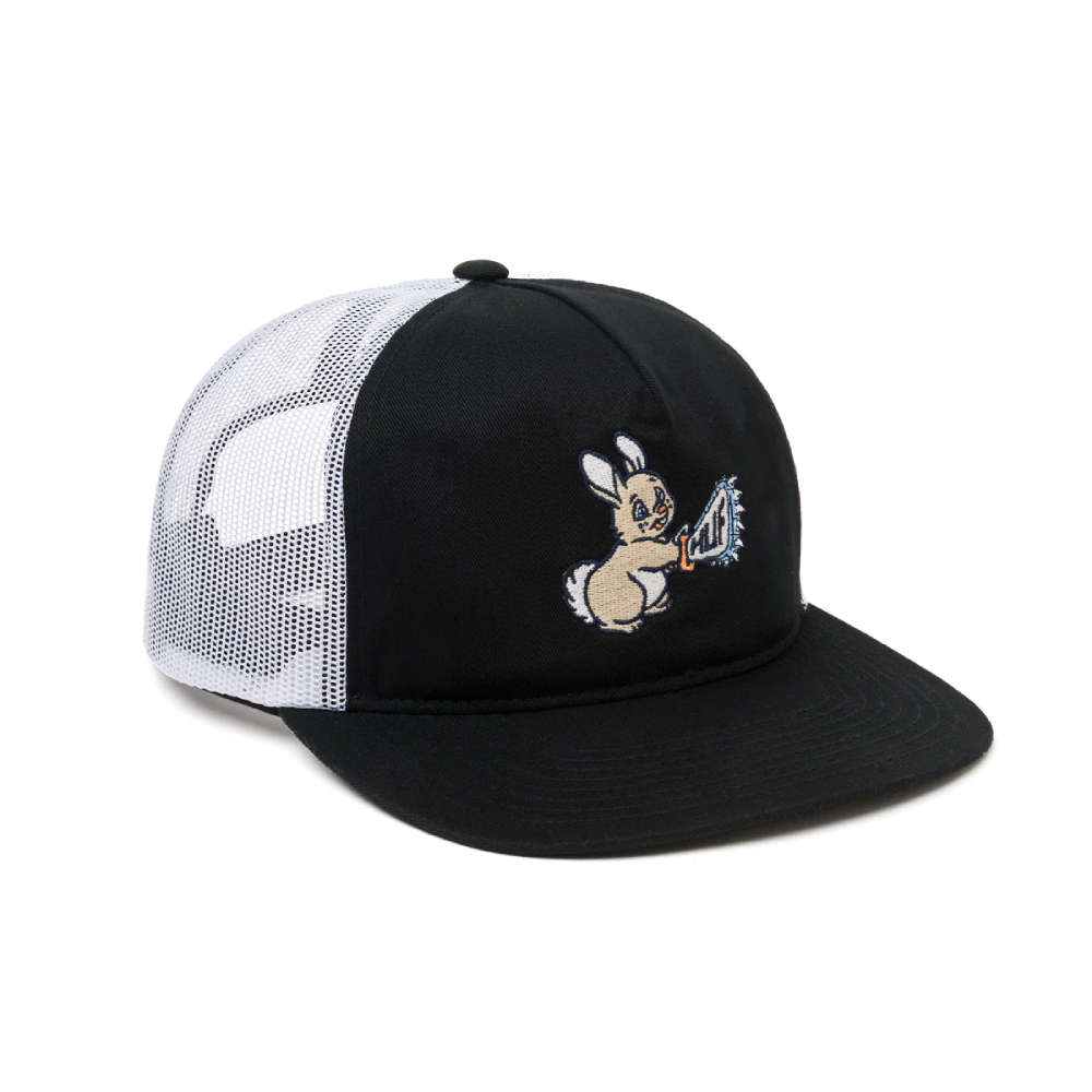 HUF Bad Hare Trucker Hat Black