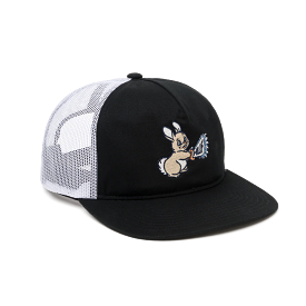 HUF Bad Hare Trucker Hat Black