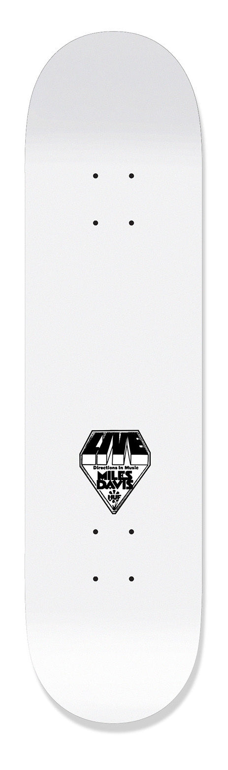 HUF DECK VOTE FOR MILES 8.25 WHITE