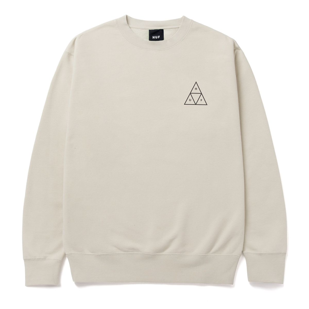 HUF Essentials TT Crewneck Sand