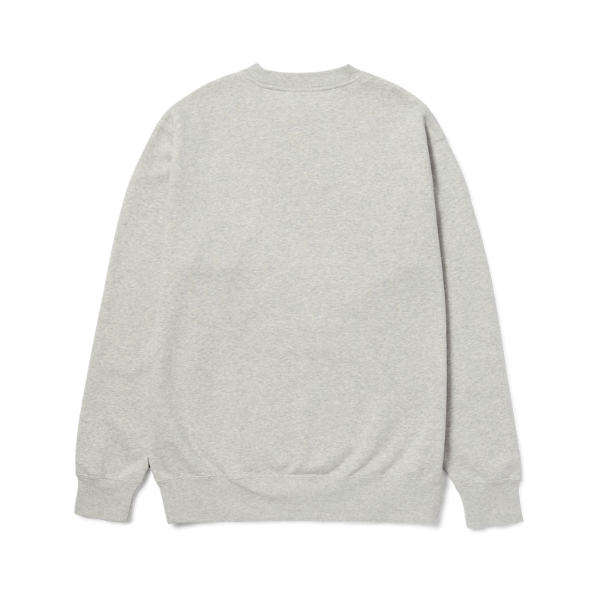 HUF Roads Crewneck Sweatshirt - Heather Grey