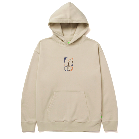 HUF SWEAT H-DOG HOOD SAND