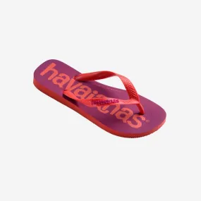 Infradito Havaianas Bambina Top Logomania 2 Salmon Ciabatte in gomma mare piscina E2023