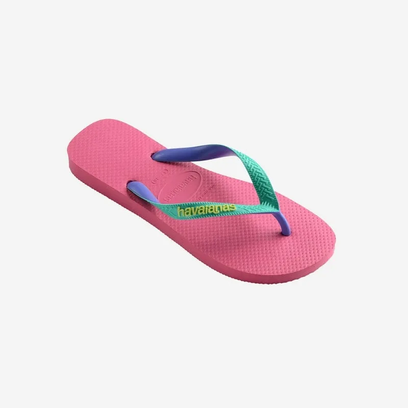 Infradito Havaianas Bambina Top Mix Ciber Pink Ciabatte in gomma mare piscina E2023