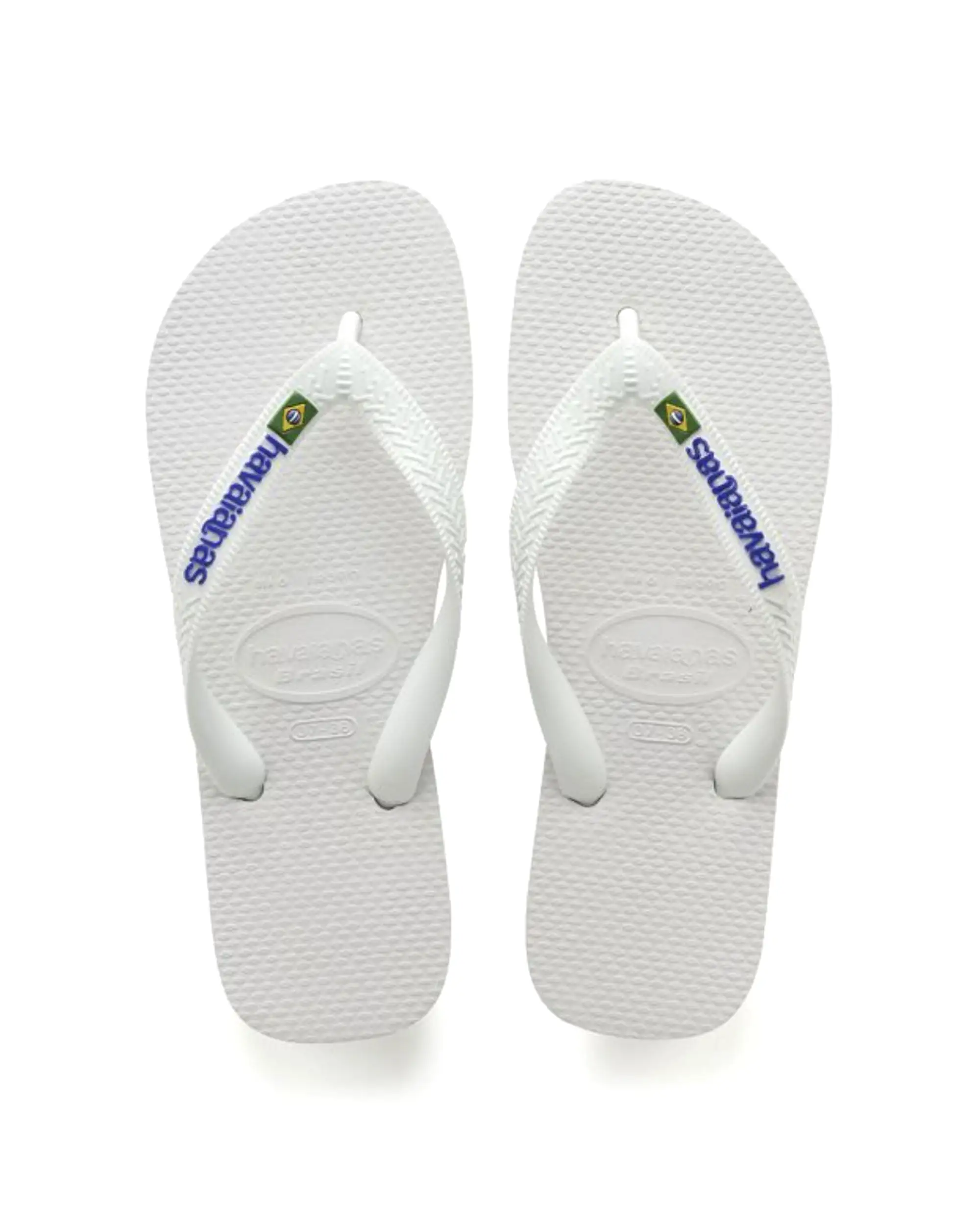 Infradito Havaianas Brasil Logo Bianco