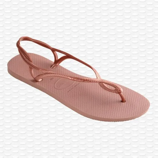 Infradito Havaianas Donna Luna Crocus Rose Sandali in gomma Ciabatte mare piscina città E2023