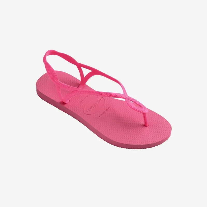 Infradito Havaianas Luna Ciber Pink Sandali Bambina in gomma Ciabatte mare piscina città E2023