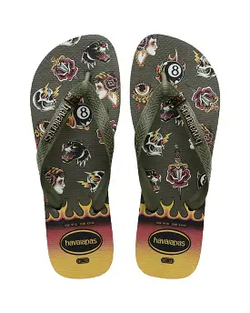 Infradito Havaianas Top Tribo black moss