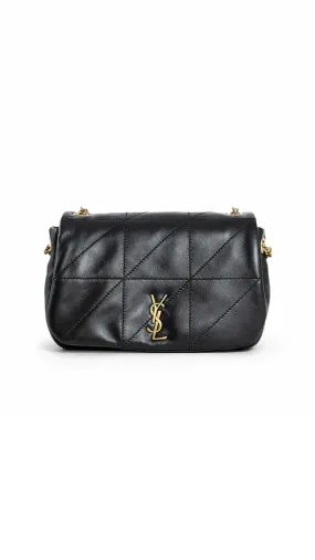 Jamie 4.3 Mini Chain Bag in Lambskin - Black