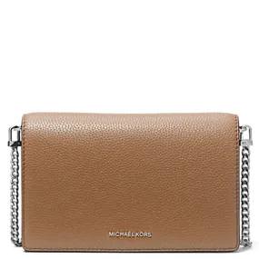 Jet Set Medium Pebbled Leather Crossbody Bag