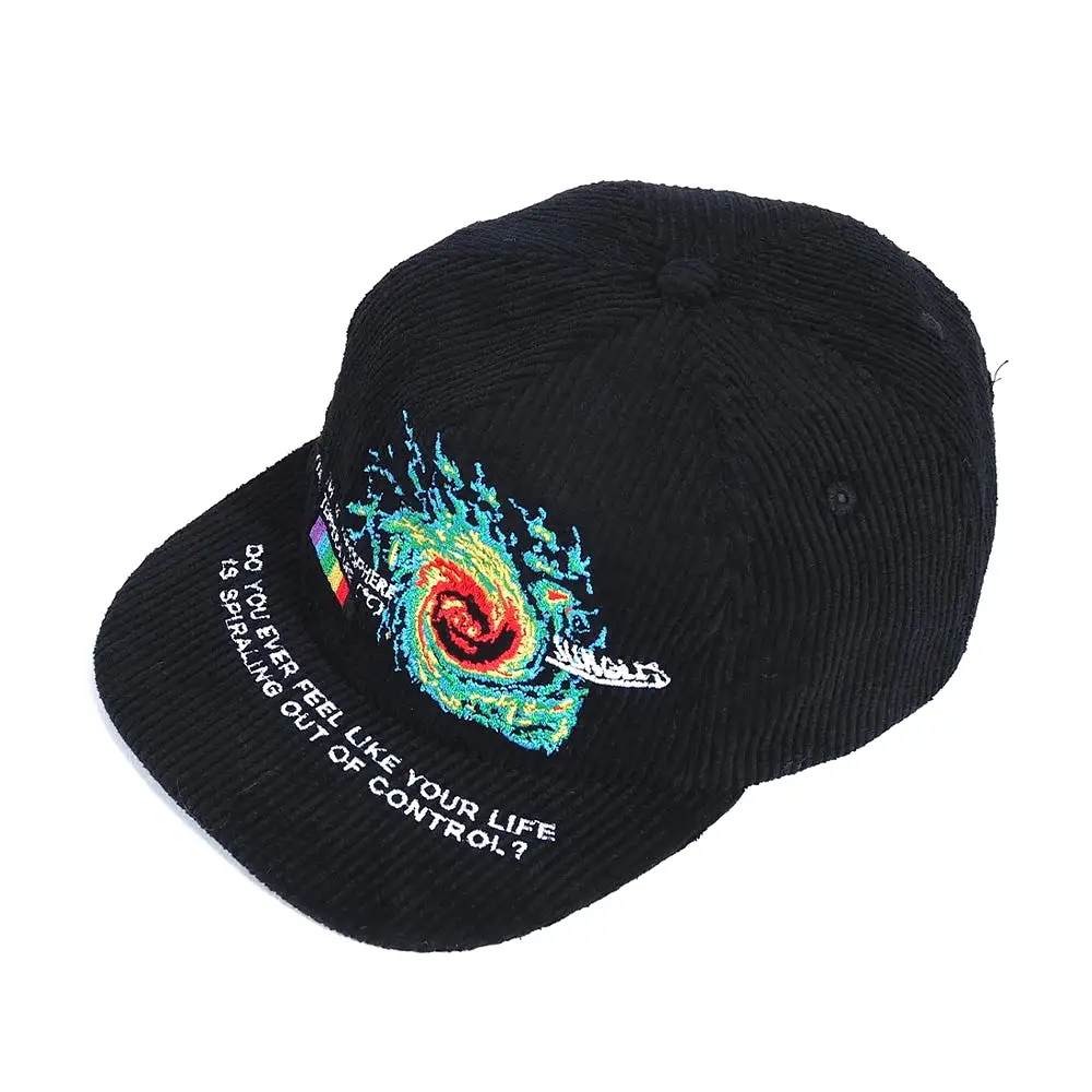 Jungles Spiraling Corduroy Snapback