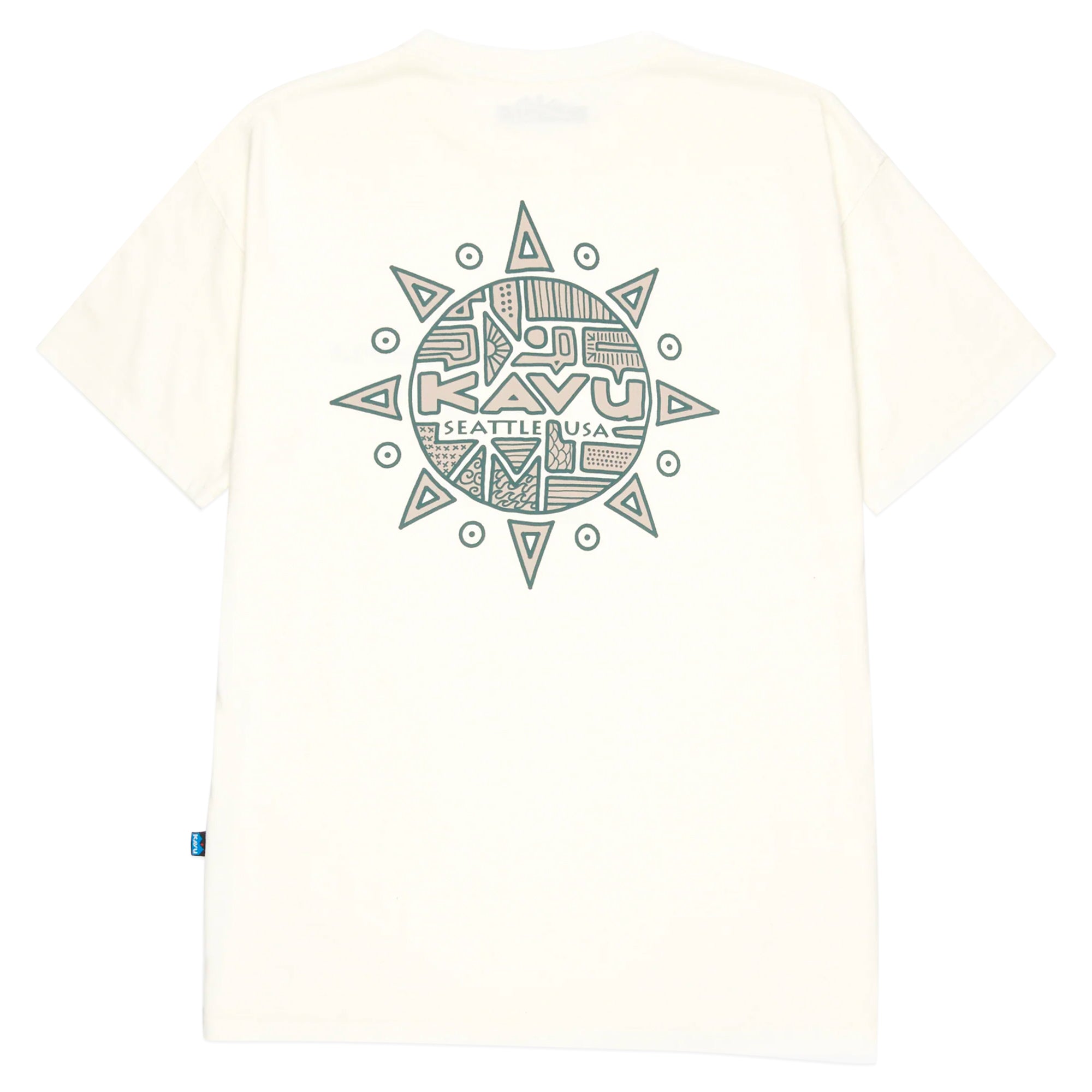 KAVU Compass T-Shirt - Off White