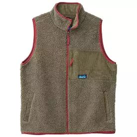 KAVU Cooper Fleece Vest - Moss