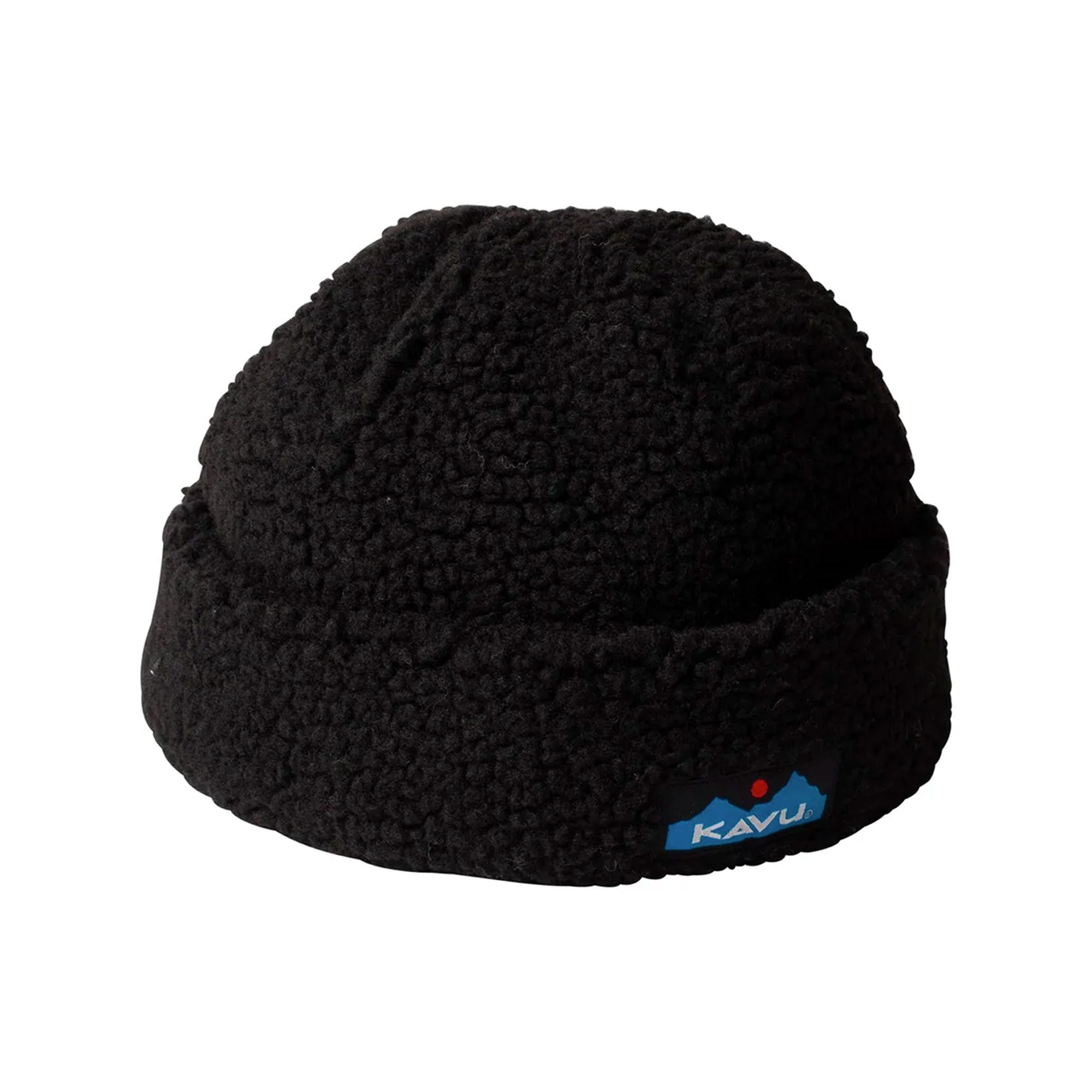 KAVU Fur Ball Beanie - Black Smoke