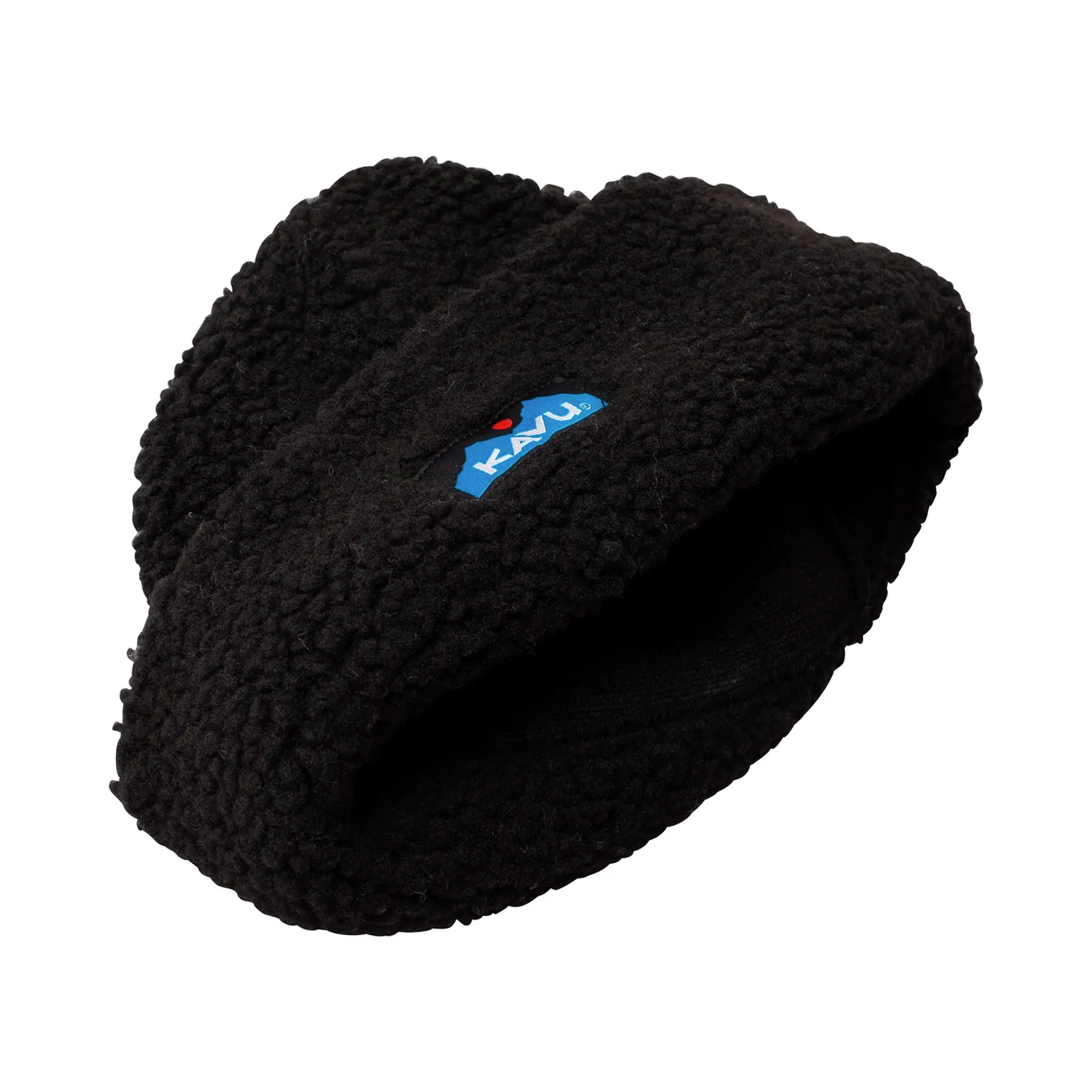 KAVU Fur Ball Beanie - Black Smoke