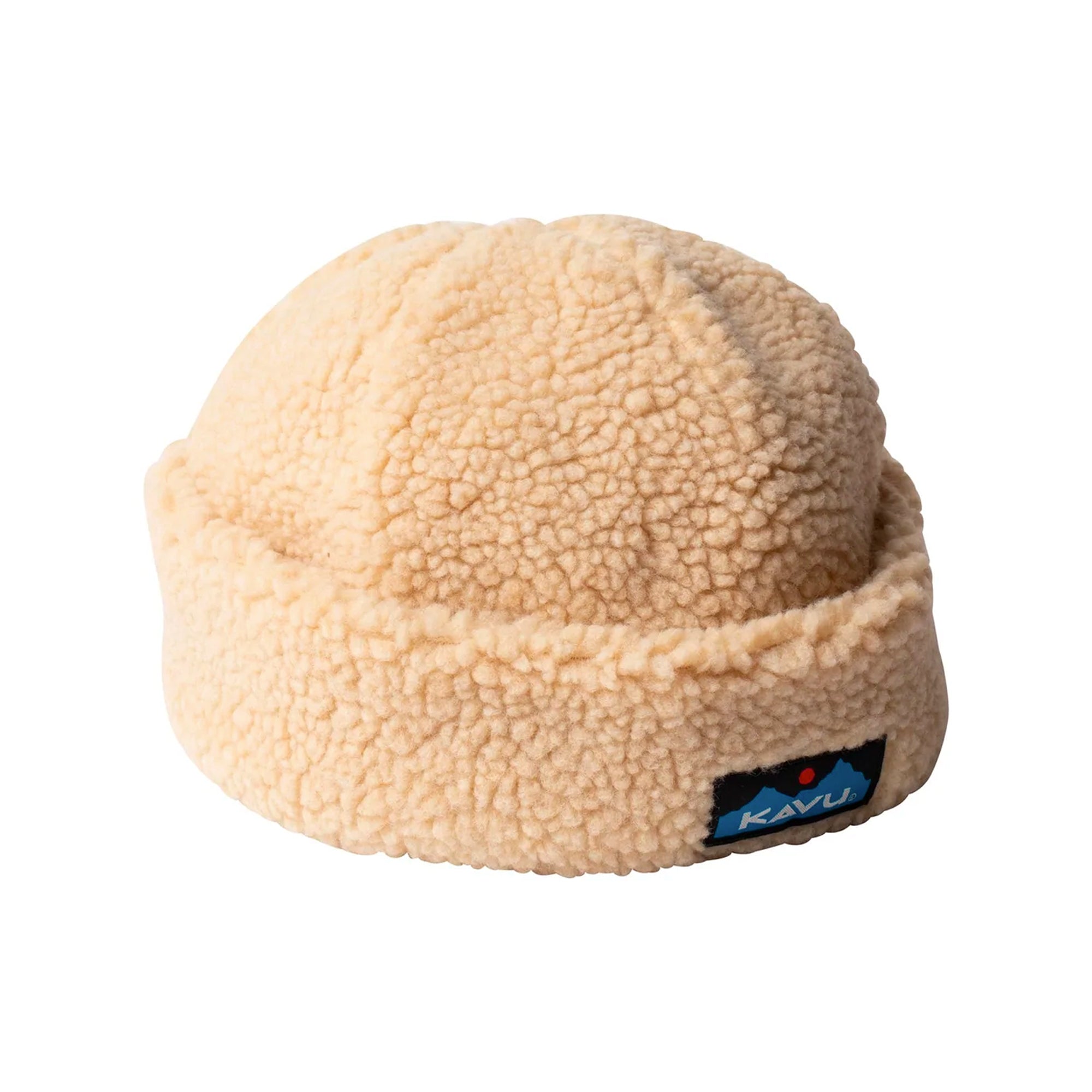 KAVU Fur Ball Beanie - Camel