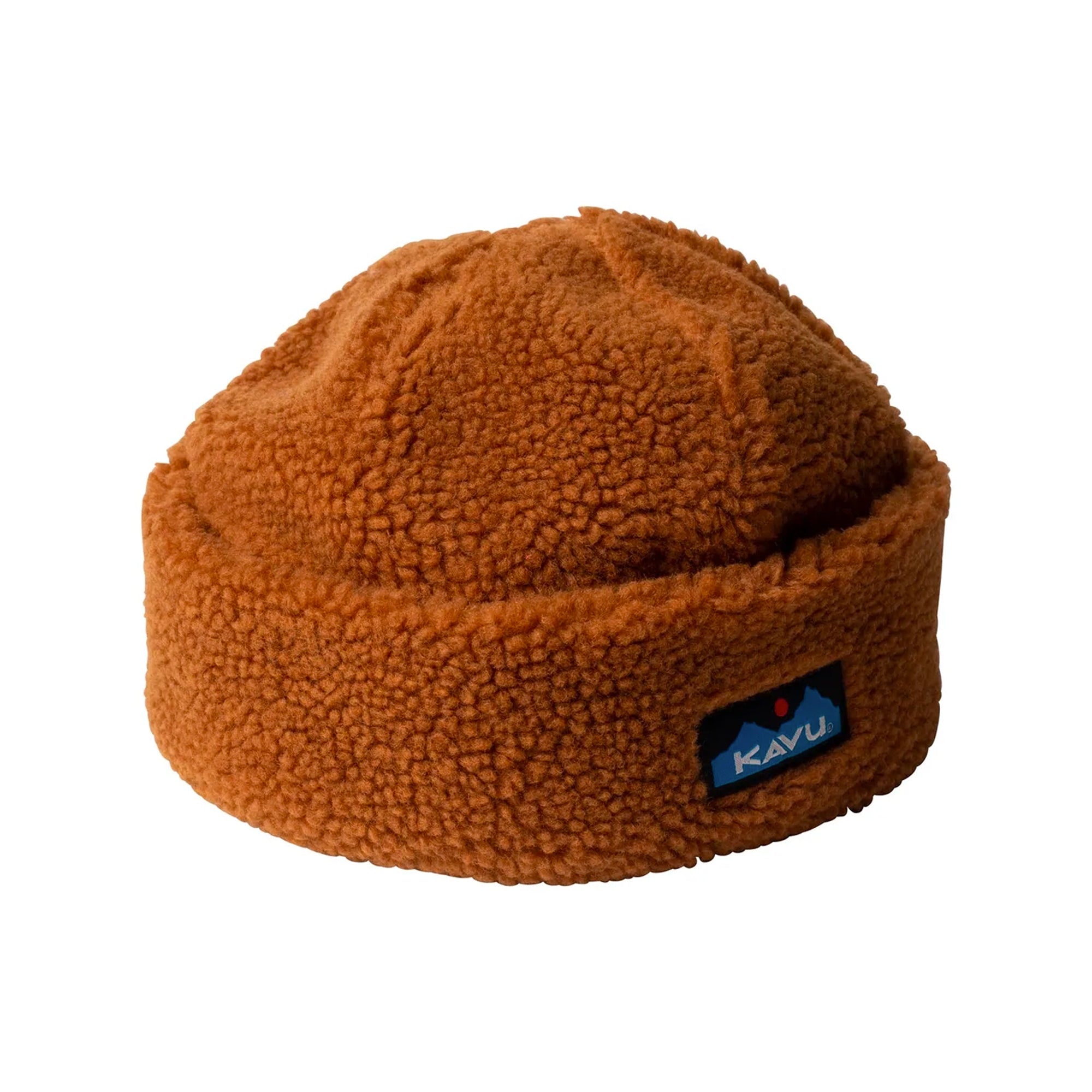 KAVU Fur Ball Beanie - Redwood