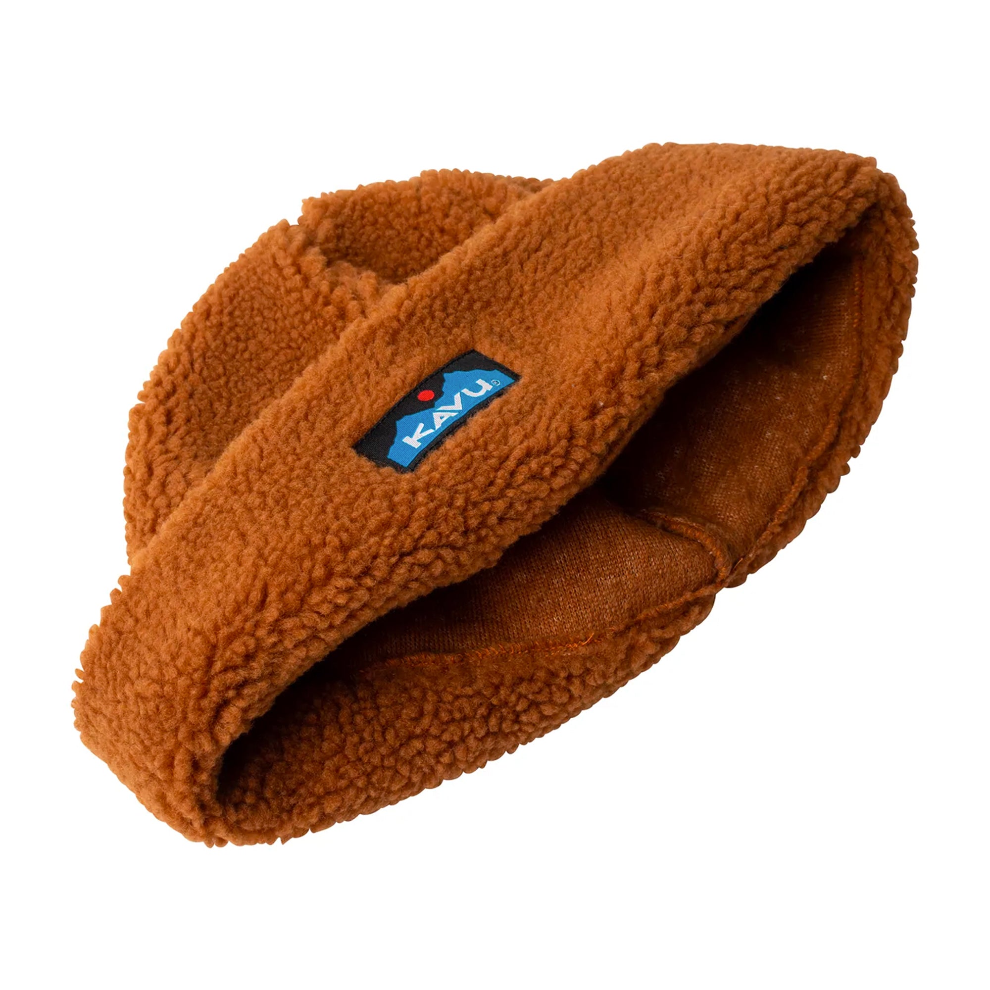 KAVU Fur Ball Beanie - Redwood