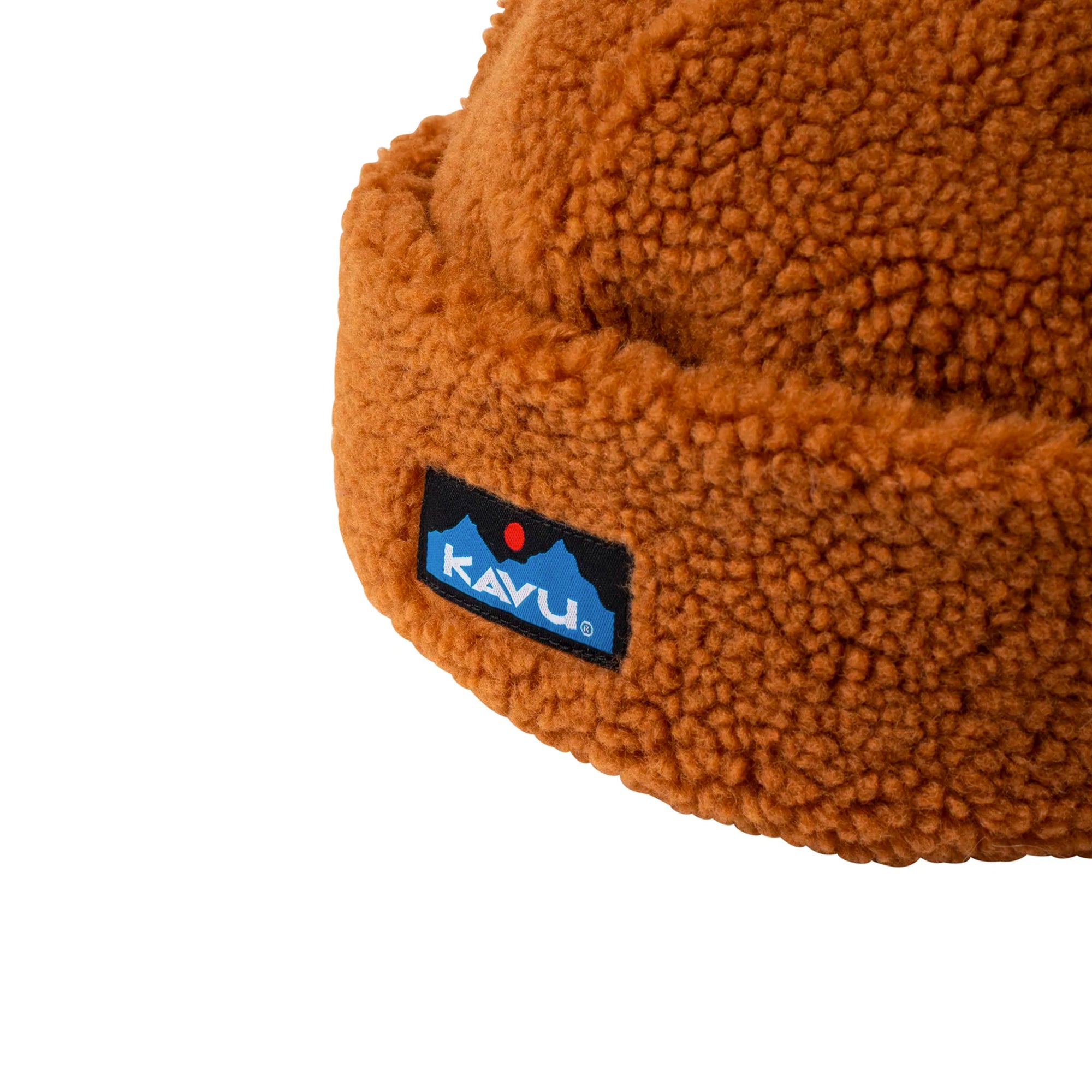 KAVU Fur Ball Beanie - Redwood