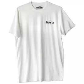 KAVU Klear Above Etch Art T-Shirt - Off White