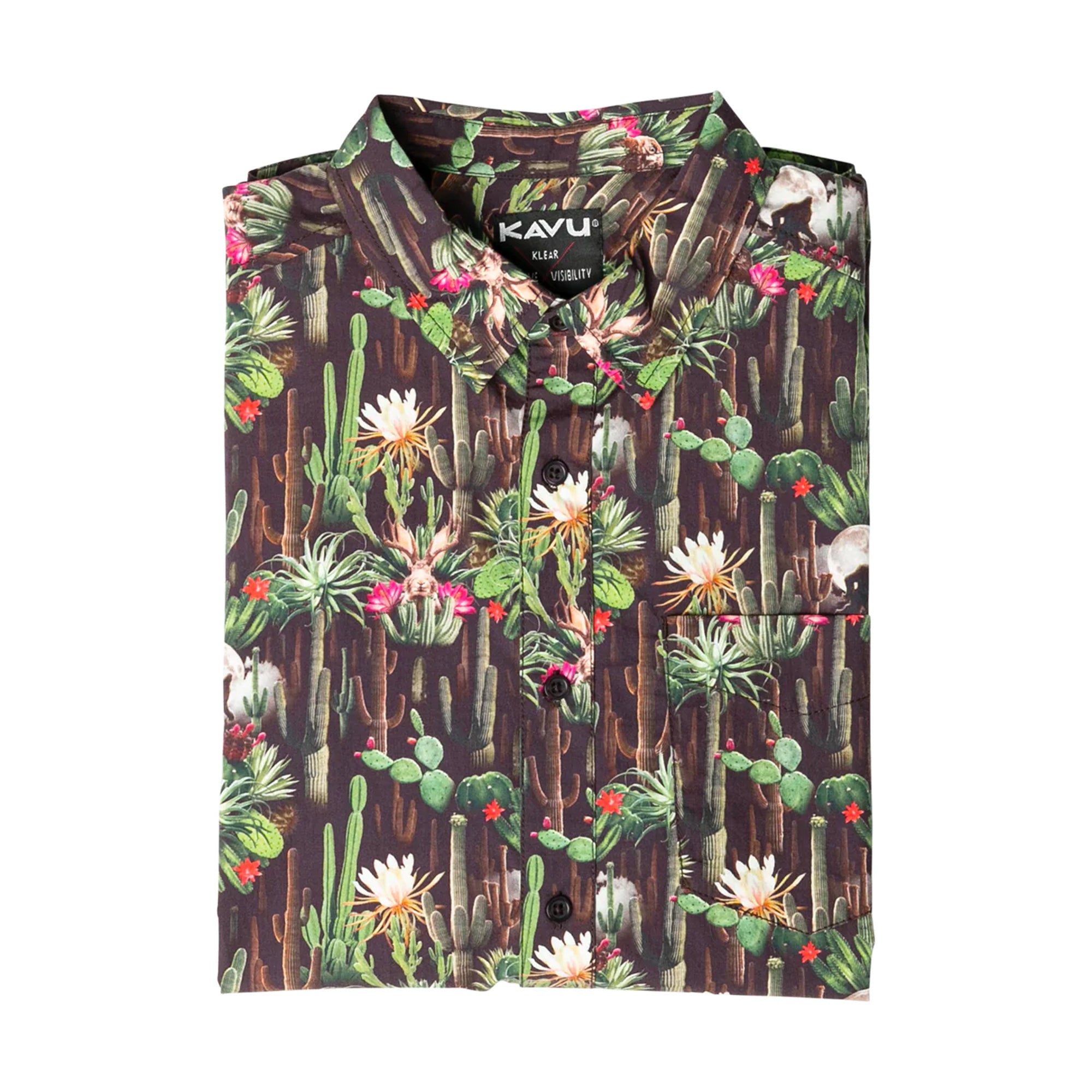 KAVU The Jam SS Shirt - Cactus Forest