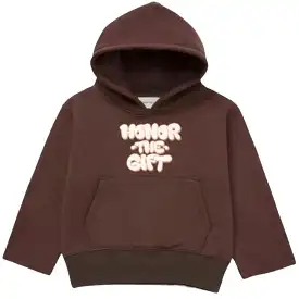 Kids Honor The Gift Bubble Hoodie (Brown) KHTG230350