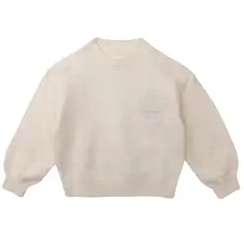 Kids Honor The Gift Crew Sweater (Bone) KHTG230451