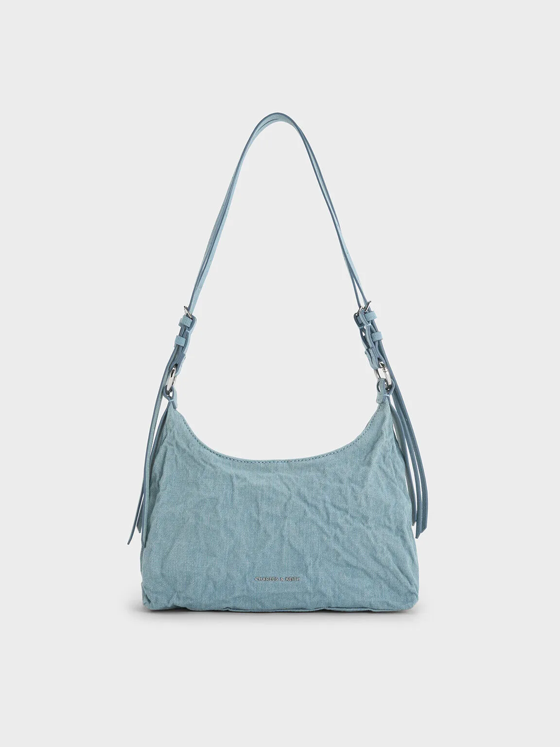 Lark Denim Hobo Bag - Denim Blue