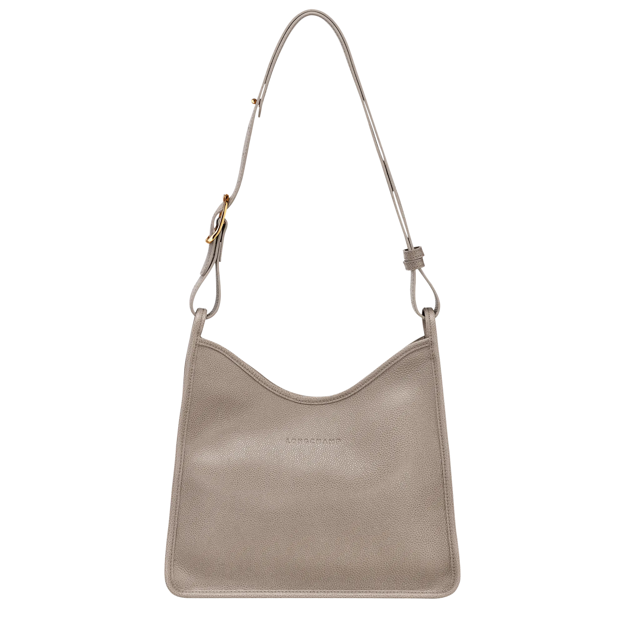 Le Foulonné M Hobo bag Turtledove - Leather