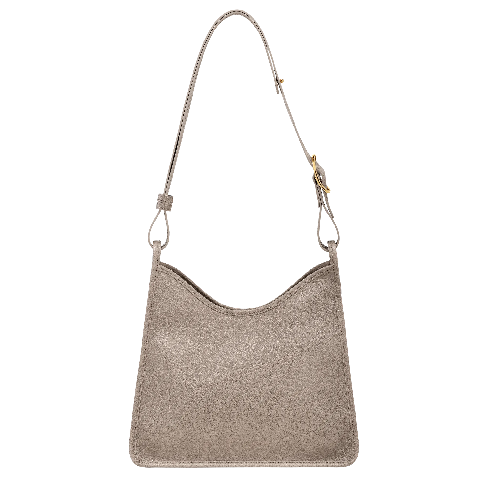 Le Foulonné M Hobo bag Turtledove - Leather