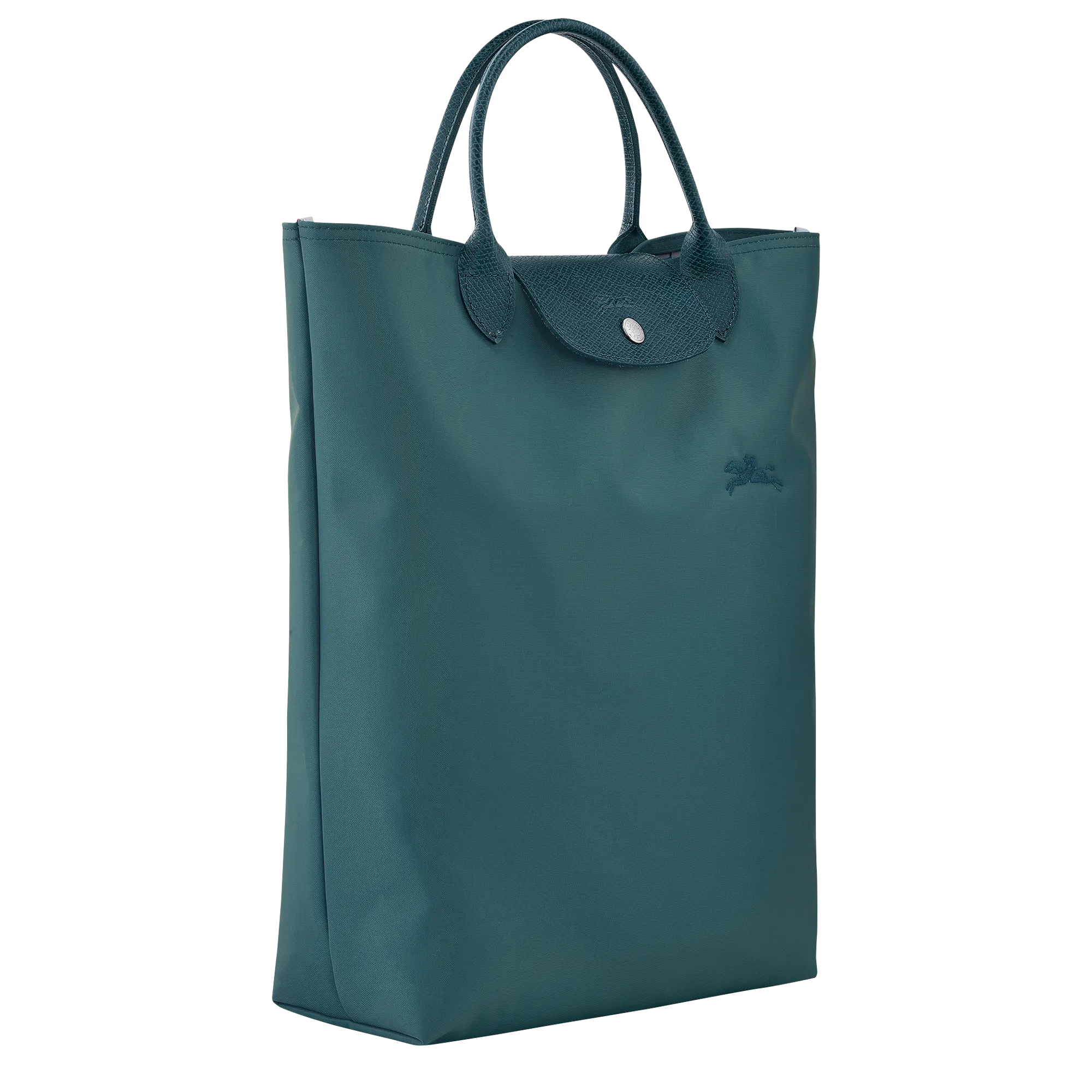 Le Pliage Green M Tote bag Peacock - Canvas