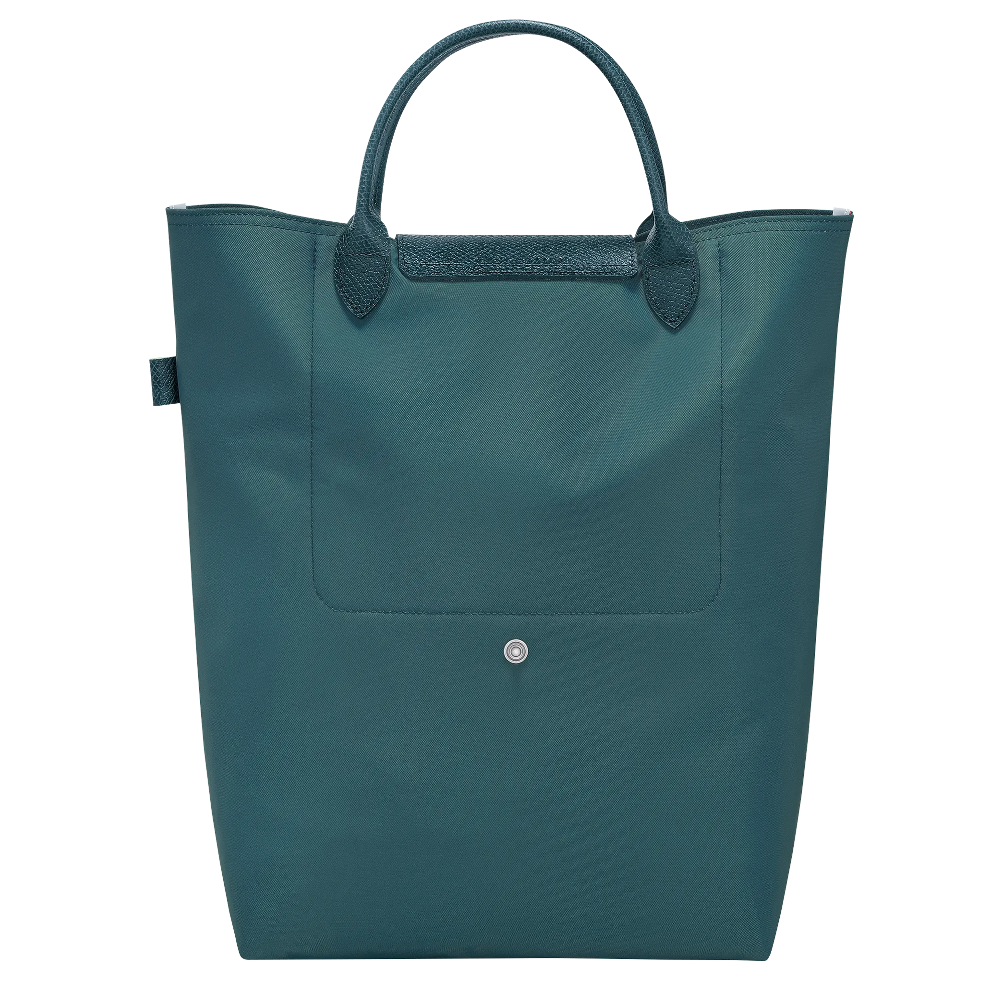 Le Pliage Green M Tote bag Peacock - Canvas